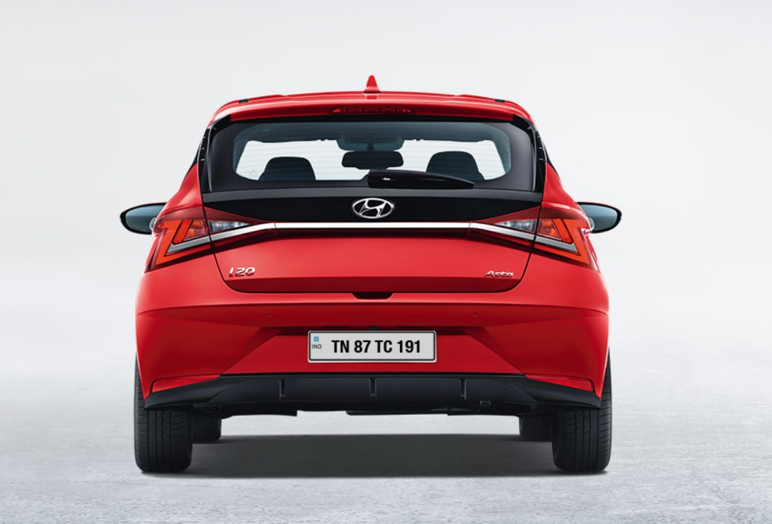 All-new Hyundai i20 rear styling