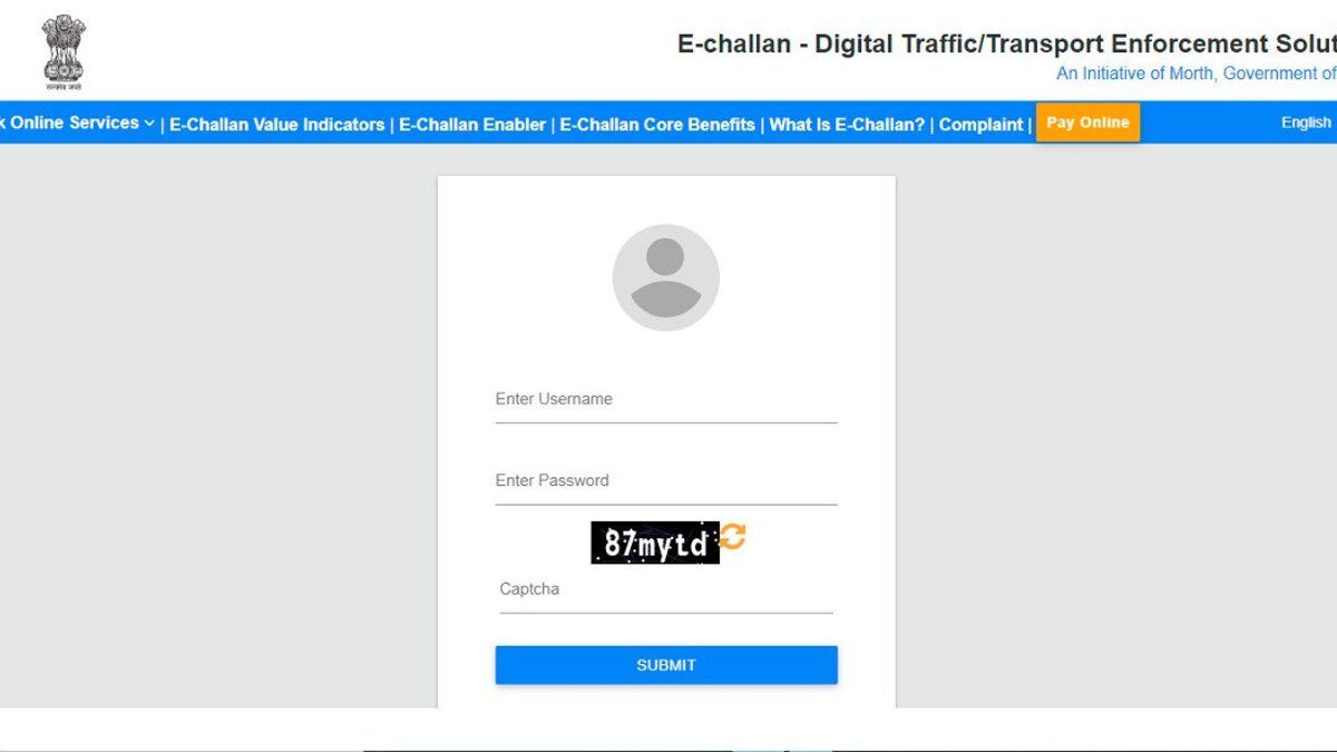 E-Challan Website