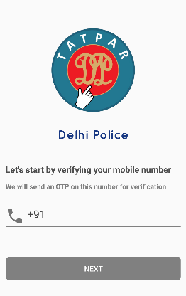 Tatpar Delhi Police App